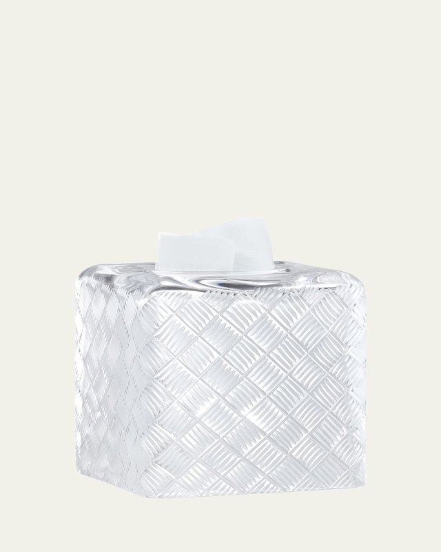 Basket Weave Tissue Box Cover